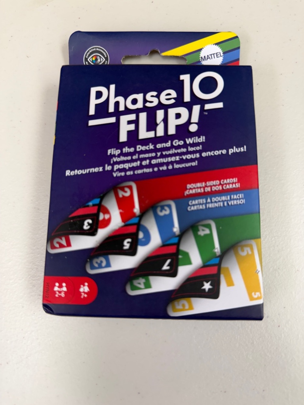Mattel Phase 10 Flip! Card Pack